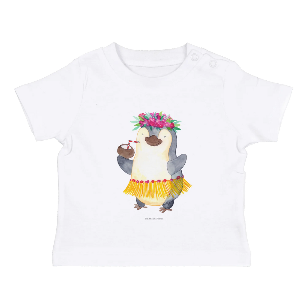 Organic Baby Shirt Pinguin Kokosnuss Baby T-Shirt, Jungen Baby T-Shirt, Mädchen Baby T-Shirt, Shirt, Pinguin, Aloha, Hawaii, Urlaub, Kokosnuss, Pinguine