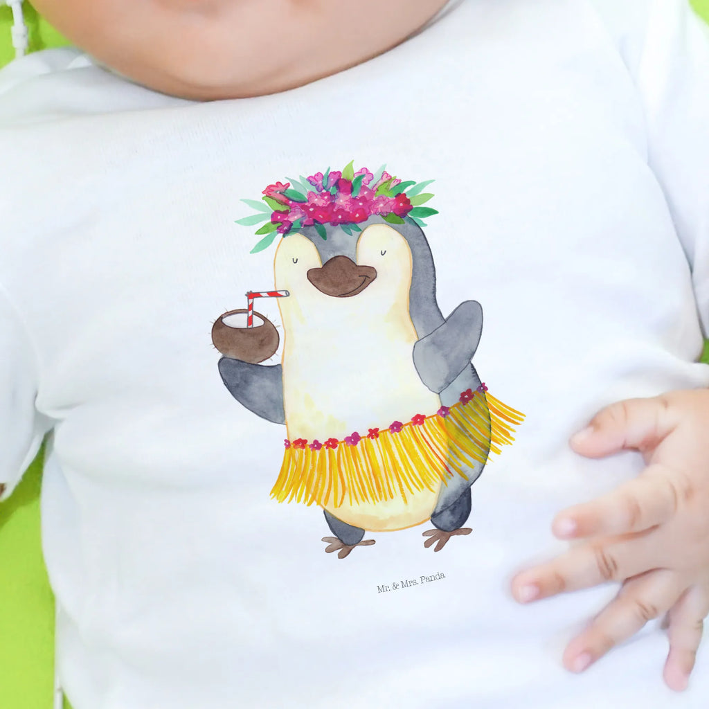 Organic Baby Shirt Pinguin Kokosnuss Baby T-Shirt, Jungen Baby T-Shirt, Mädchen Baby T-Shirt, Shirt, Pinguin, Aloha, Hawaii, Urlaub, Kokosnuss, Pinguine