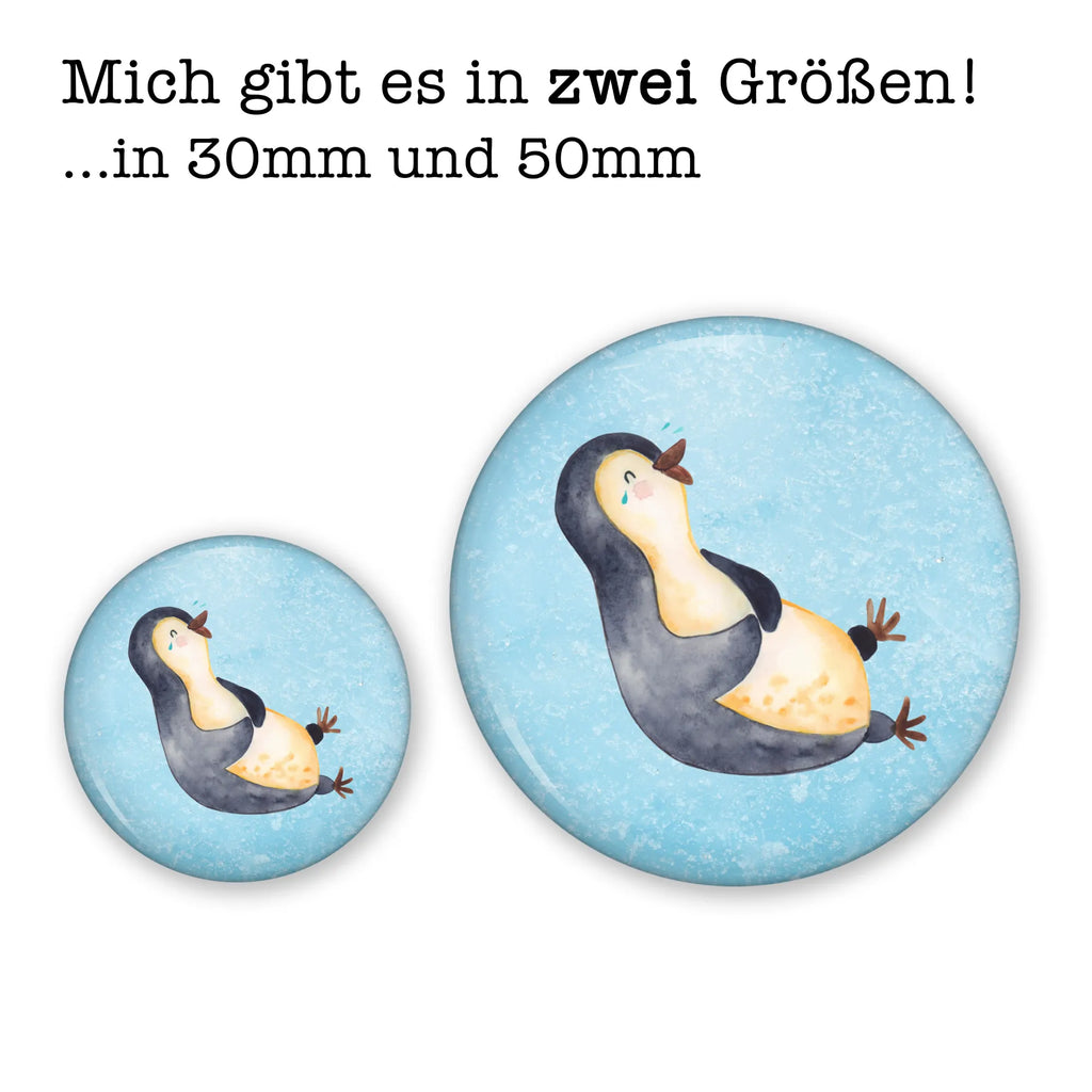 Button Pinguin lachend 50mm Button, Button, Pin, Anstecknadel, Pinguin, Pinguine, lustiger Spruch, Optimismus, Fröhlich, Lachen, Humor, Fröhlichkeit