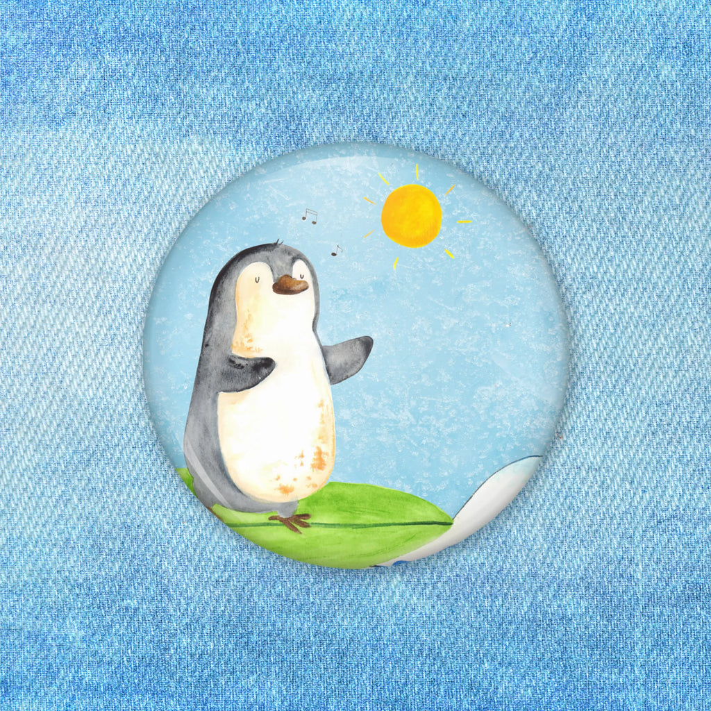 Button Pinguin Surfer 50mm Button, Button, Pin, Anstecknadel, Pinguin, Pinguine, surfen, Surfer, Hawaii, Urlaub, Wellen, Wellen reiten, Portugal