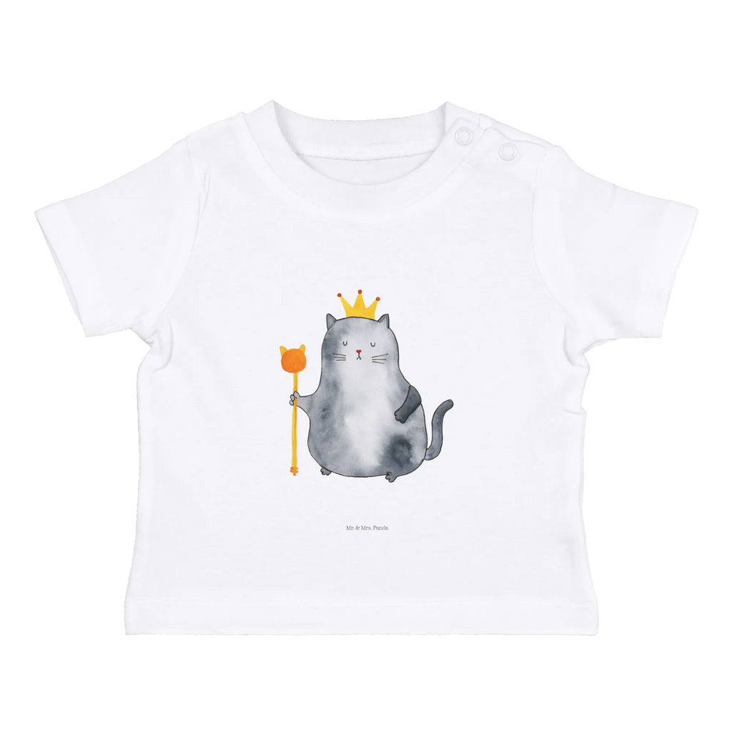 Organic Baby Shirt Katze König Baby T-Shirt, Jungen Baby T-Shirt, Mädchen Baby T-Shirt, Shirt, Katze, Katzenmotiv, Katzenfan, Katzendeko, Katzenfreund, Katzenliebhaber, Katzenprodukte, Katzenartikel, Katzenaccessoires, Katzensouvenirs, Katzenliebhaberprodukte, Katzenmotive, Katzen, Kater, Mietze, Cat, Cats, Katzenhalter, Katzenbesitzerin, Haustier, König, Königin, Queen, Familie, Mietzhaus, Wohnung, erste eigenen Wohnung, Umzug, Einzug