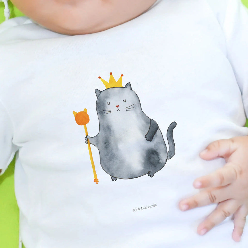 Organic Baby Shirt Katze König Baby T-Shirt, Jungen Baby T-Shirt, Mädchen Baby T-Shirt, Shirt, Katze, Katzenmotiv, Katzenfan, Katzendeko, Katzenfreund, Katzenliebhaber, Katzenprodukte, Katzenartikel, Katzenaccessoires, Katzensouvenirs, Katzenliebhaberprodukte, Katzenmotive, Katzen, Kater, Mietze, Cat, Cats, Katzenhalter, Katzenbesitzerin, Haustier, König, Königin, Queen, Familie, Mietzhaus, Wohnung, erste eigenen Wohnung, Umzug, Einzug