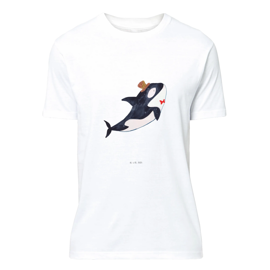 T-Shirt Standard Orca Zylinder T-Shirt, Shirt, Tshirt, Lustiges T-Shirt, T-Shirt mit Spruch, Party, Junggesellenabschied, Jubiläum, Geburstag, Herrn, Damen, Männer, Frauen, Schlafshirt, Nachthemd, Sprüche, Meerestiere, Meer, Urlaub, Narwal, Glitter, Konfetti, Glitzer, Geburtstag, Feier, Fete, Fest, Glückwunsch, Orca