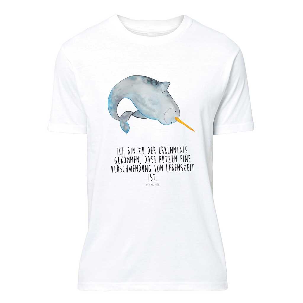 T-Shirt Standard Narwal T-Shirt, Shirt, Tshirt, Lustiges T-Shirt, T-Shirt mit Spruch, Party, Junggesellenabschied, Jubiläum, Geburstag, Herrn, Damen, Männer, Frauen, Schlafshirt, Nachthemd, Sprüche, Meerestiere, Meer, Urlaub, Narwal, Wal, Putzen, Hausfrau, Junggesellin, aufräumen, Kinderzimmer