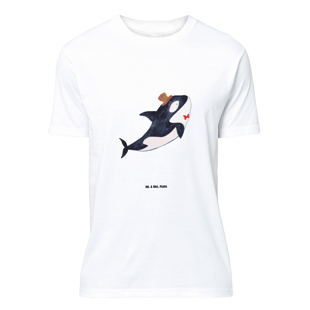 T-Shirt Standard Orca Zylinder T-Shirt, Shirt, Tshirt, Lustiges T-Shirt, T-Shirt mit Spruch, Party, Junggesellenabschied, Jubiläum, Geburstag, Herrn, Damen, Männer, Frauen, Schlafshirt, Nachthemd, Sprüche, Meerestiere, Meer, Urlaub, Narwal, Glitter, Konfetti, Glitzer, Geburtstag, Feier, Fete, Fest, Glückwunsch, Orca