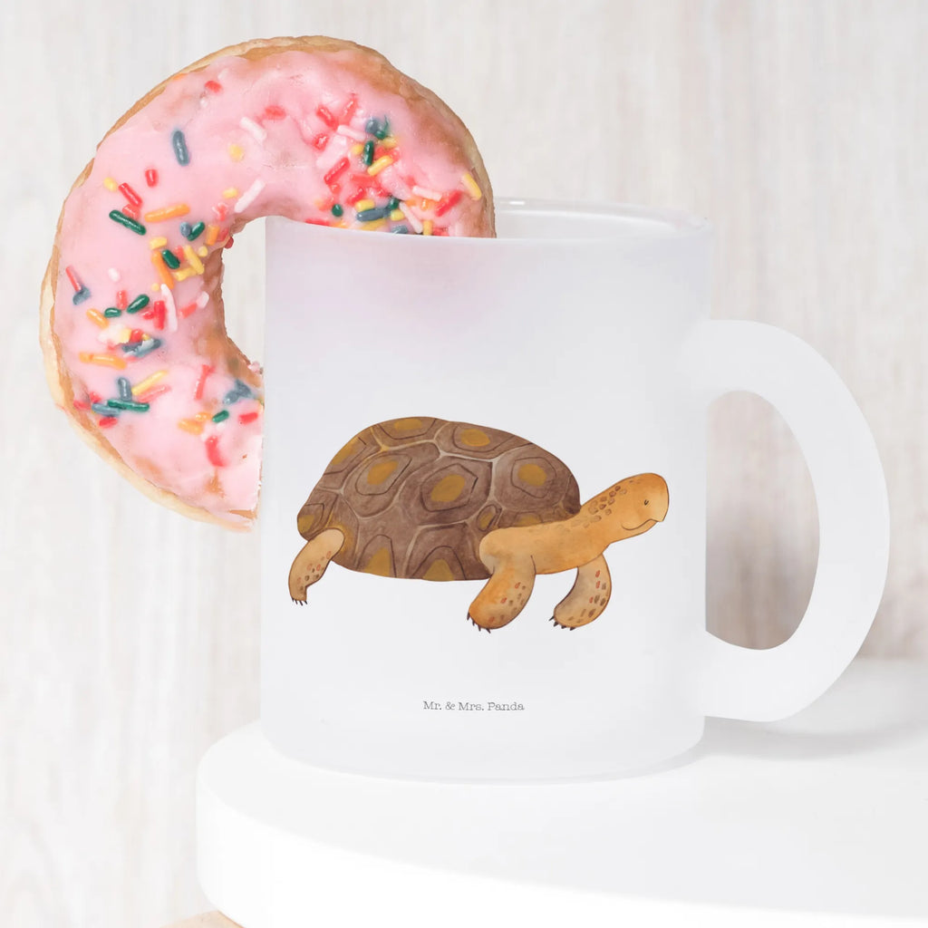 Teetasse Schildkröte marschiert Teetasse, Teeglas, Teebecher, Tasse mit Henkel, Tasse, Glas Teetasse, Teetasse aus Glas, Meerestiere, Meer, Urlaub, Schildkröte, Schildkröten, get lost, Abenteuer, Reiselust, Inspiration, Neustart, Motivation, Lieblingsmensch