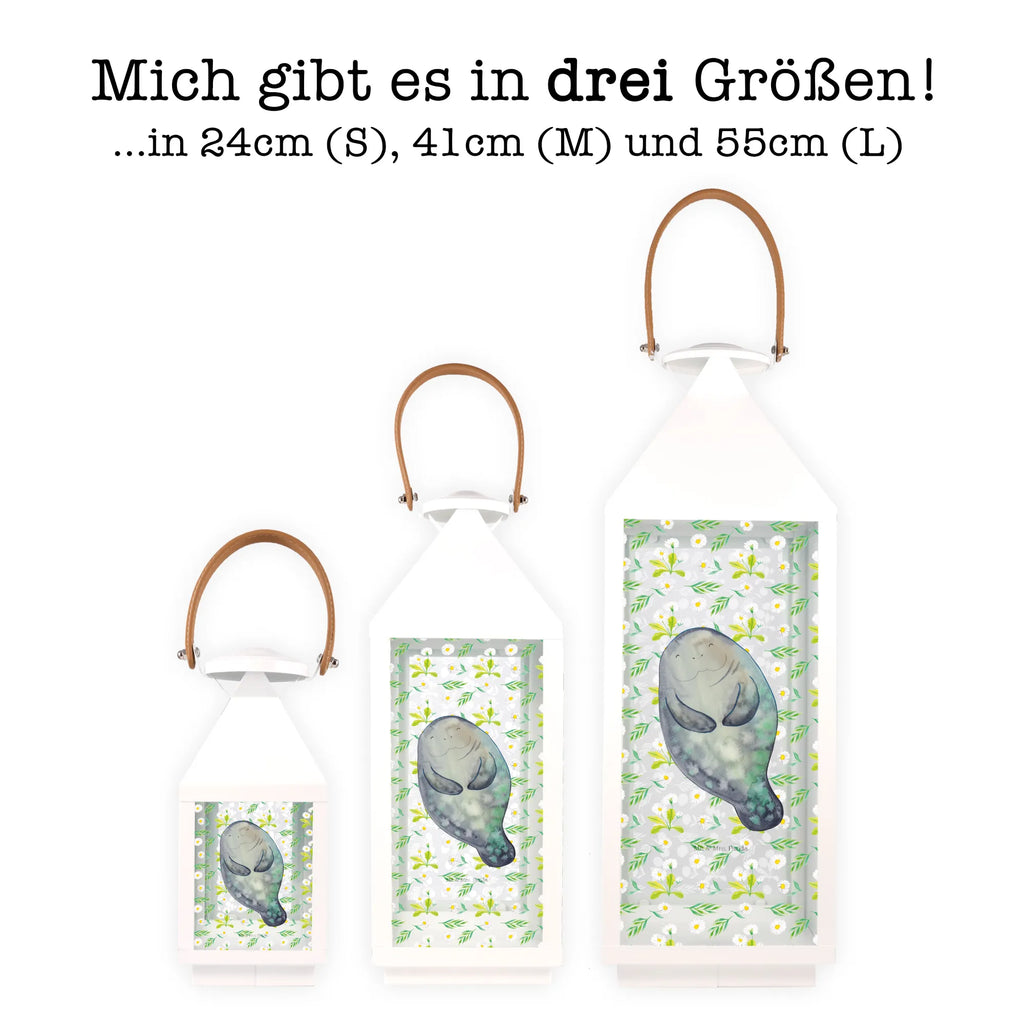 Deko Laterne Seekuh happy Gartenlampe, Gartenleuchte, Gartendekoration, Gartenlicht, Laterne kleine Laternen, XXL Laternen, Laterne groß, Meerestiere, Meer, Urlaub, Seekuh, Seekühe, Selbstliebe, Respekt, Neuanfang, Neustart, Achtsamkeit, Zufrieden, Liebeskummer, Freundin