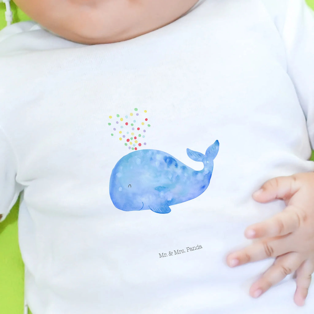 Organic Baby Shirt Wal Konfetti Baby T-Shirt, Jungen Baby T-Shirt, Mädchen Baby T-Shirt, Shirt, Meerestiere, Meer, Urlaub, Wal, Konfetti, Wale, Motivation, Neuanfang, Trennung, Diät, Abnehmen, Neustart, Lebensabschnitt, Geburtstag