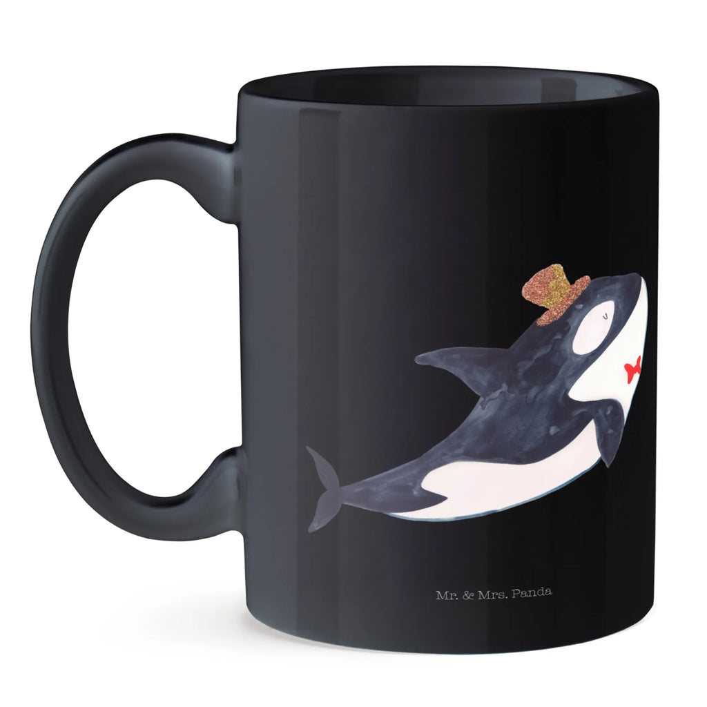 Tasse Orca Zylinder Tasse, Kaffeetasse, Teetasse, Becher, Kaffeebecher, Teebecher, Keramiktasse, Porzellantasse, Büro Tasse, Geschenk Tasse, Tasse Sprüche, Tasse Motive, Kaffeetassen, Tasse bedrucken, Designer Tasse, Cappuccino Tassen, Schöne Teetassen, Meerestiere, Meer, Urlaub, Narwal, Glitter, Konfetti, Glitzer, Geburtstag, Feier, Fete, Fest, Glückwunsch, Orca