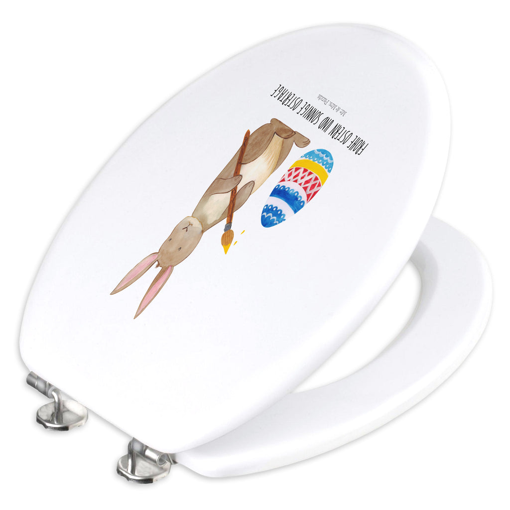 Motiv WC Sitz Hase Eier Malen Klobrille, Klodeckel, Toilettendeckel, WC-Sitz, Toilette, Ostern, Osterhase, Ostergeschenke, Osternest, Osterdeko, Geschenke zu Ostern, Ostern Geschenk, Ostergeschenke Kinder, Ostern Kinder, Frohe Ostern, Ostergrüße, Osterblume, Osterei, bemalte Ostereier, Hase, Kaninchen, Eiermalen