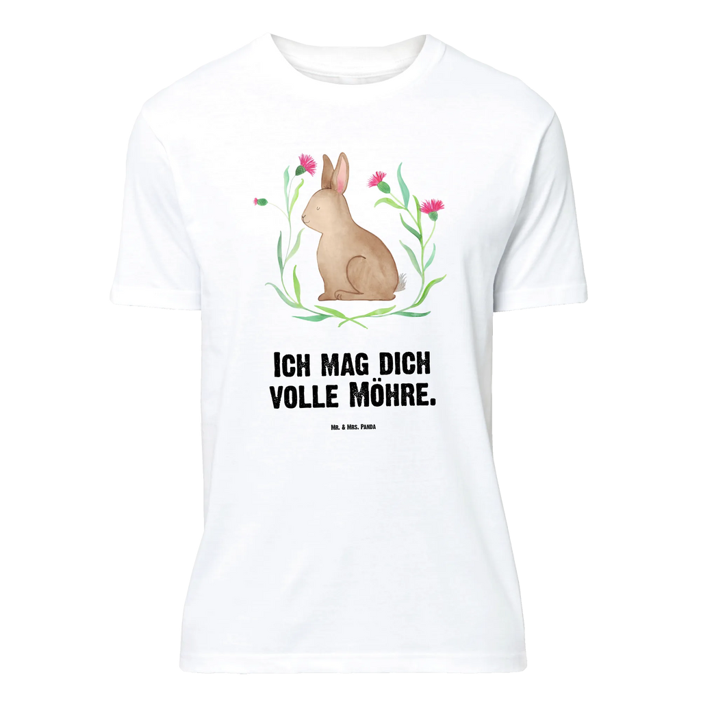 T-Shirt Standard Hase sitzend T-Shirt, Shirt, Tshirt, Lustiges T-Shirt, T-Shirt mit Spruch, Party, Junggesellenabschied, Jubiläum, Geburstag, Herrn, Damen, Männer, Frauen, Schlafshirt, Nachthemd, Sprüche, Ostern, Osterhase, Ostergeschenke, Osternest, Osterdeko, Geschenke zu Ostern, Ostern Geschenk, Ostergeschenke Kinder, Ostern Kinder, Frohe Ostern, Ostergrüße, Osterblume, Liebe, Grüße, Hase, Kaninchen