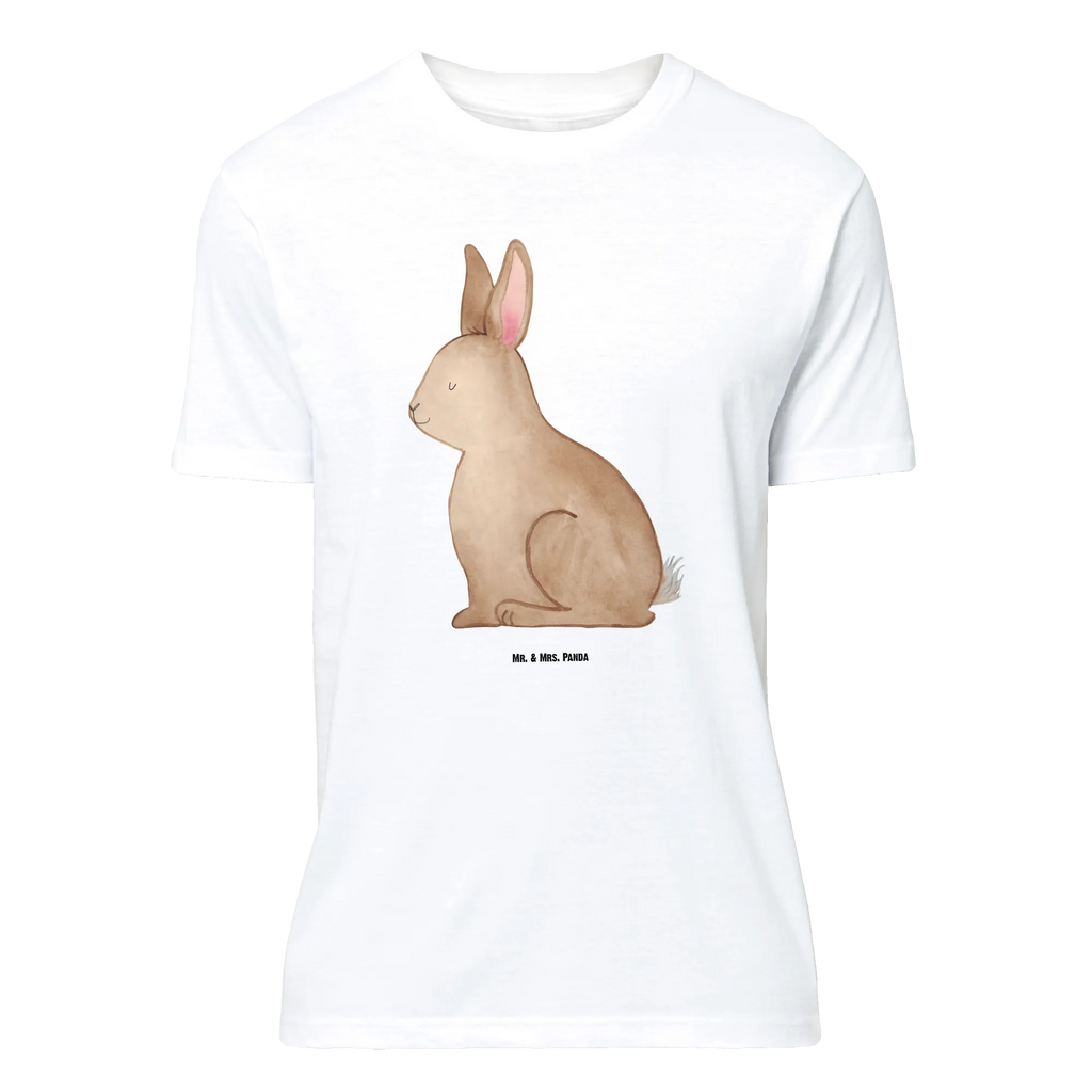 T-Shirt Standard Hase sitzend T-Shirt, Shirt, Tshirt, Lustiges T-Shirt, T-Shirt mit Spruch, Party, Junggesellenabschied, Jubiläum, Geburstag, Herrn, Damen, Männer, Frauen, Schlafshirt, Nachthemd, Sprüche, Ostern, Osterhase, Ostergeschenke, Osternest, Osterdeko, Geschenke zu Ostern, Ostern Geschenk, Ostergeschenke Kinder, Ostern Kinder, Frohe Ostern, Ostergrüße, Osterblume, Liebe, Grüße, Hase, Kaninchen