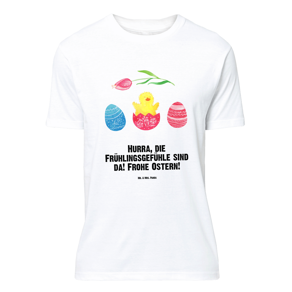 T-Shirt Standard Küken geschlüpft T-Shirt, Shirt, Tshirt, Lustiges T-Shirt, T-Shirt mit Spruch, Party, Junggesellenabschied, Jubiläum, Geburstag, Herrn, Damen, Männer, Frauen, Schlafshirt, Nachthemd, Sprüche, Ostern, Osterhase, Ostergeschenke, Osternest, Osterdeko, Geschenke zu Ostern, Ostern Geschenk, Ostergeschenke Kinder, Ostern Kinder, Küken, Osterei, Ostereier, Ei, Frühlingsgefühle, Freude, Grüße, liebe Grüße, Frohe Ostern, Ostergrüße