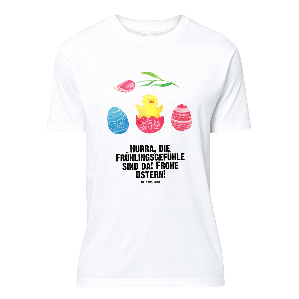 T-Shirt Standard Küken geschlüpft T-Shirt, Shirt, Tshirt, Lustiges T-Shirt, T-Shirt mit Spruch, Party, Junggesellenabschied, Jubiläum, Geburstag, Herrn, Damen, Männer, Frauen, Schlafshirt, Nachthemd, Sprüche, Ostern, Osterhase, Ostergeschenke, Osternest, Osterdeko, Geschenke zu Ostern, Ostern Geschenk, Ostergeschenke Kinder, Ostern Kinder, Küken, Osterei, Ostereier, Ei, Frühlingsgefühle, Freude, Grüße, liebe Grüße, Frohe Ostern, Ostergrüße