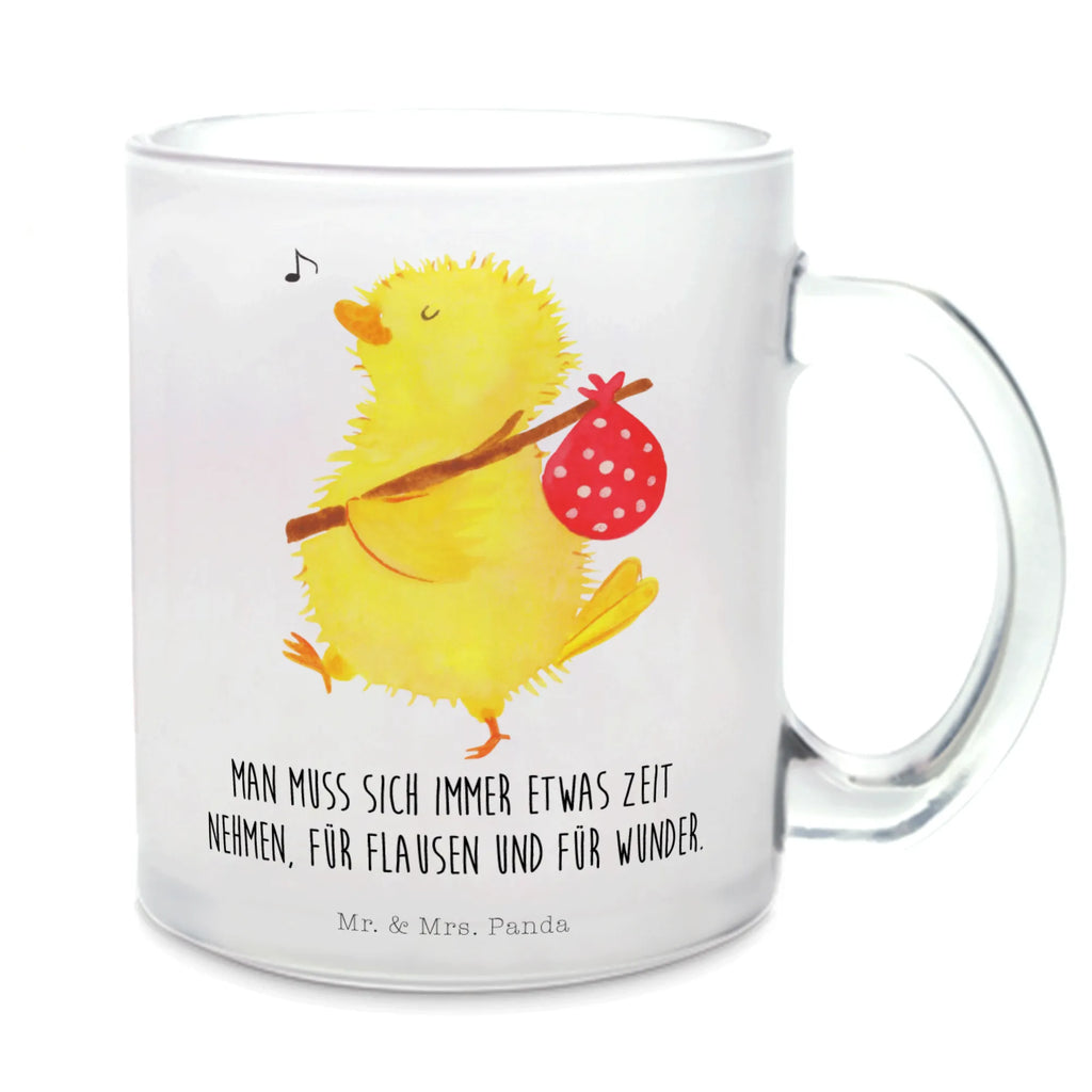 Teetasse Küken Wanderer Teetasse, Teeglas, Teebecher, Tasse mit Henkel, Tasse, Glas Teetasse, Teetasse aus Glas, Ostern, Osterhase, Ostergeschenke, Osternest, Osterdeko, Geschenke zu Ostern, Ostern Geschenk, Ostergeschenke Kinder, Ostern Kinder, Küken, Osterei, Ostereier, Ei, Frühlingsgefühle, Freude, Grüße, liebe Grüße, Frohe Ostern, Ostergrüße, Flausen, Wunder, Reisen, Weltenbummler, Zeit, Zeitmanagement, Backpacker