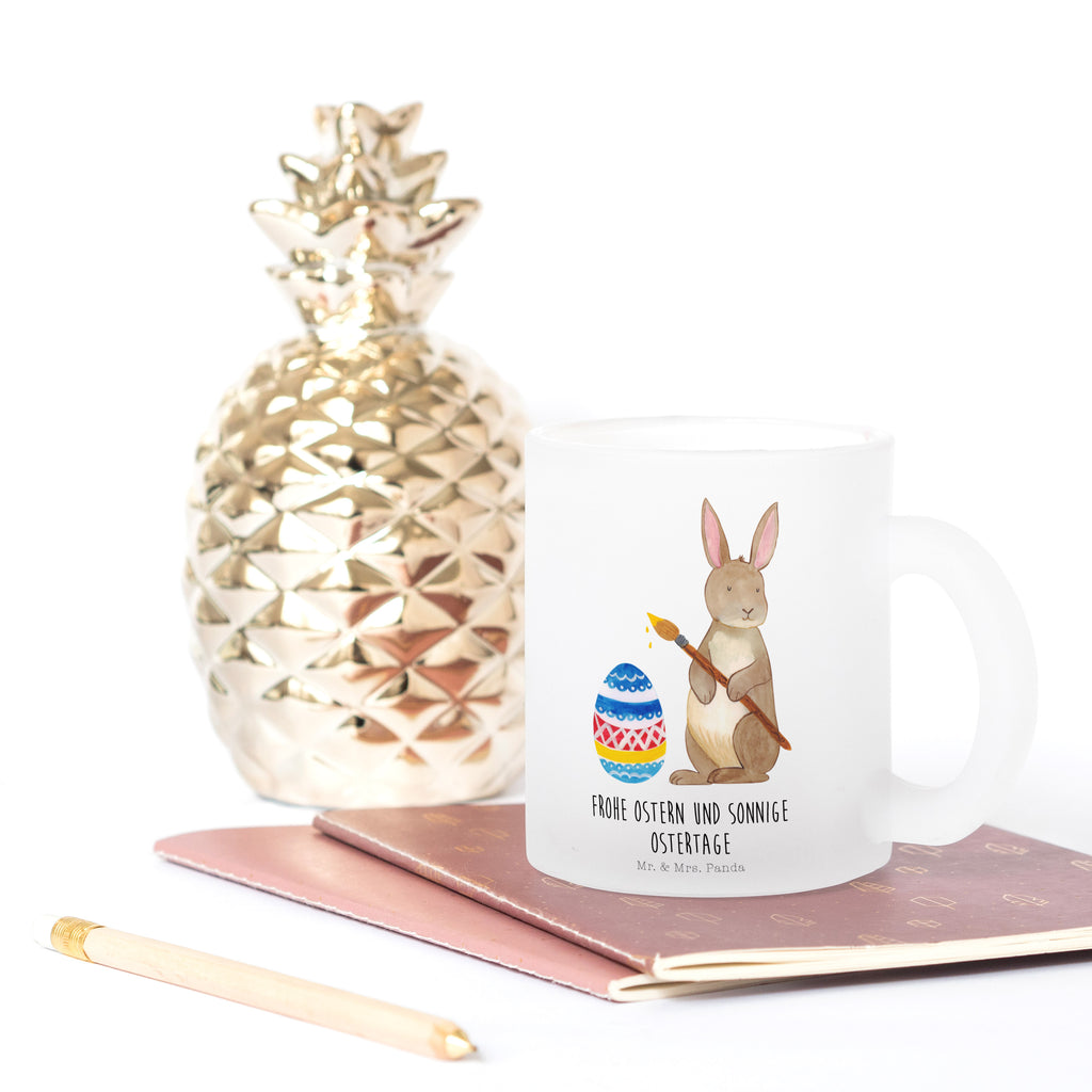 Teetasse Hase Eiermalen Teetasse, Teeglas, Teebecher, Tasse mit Henkel, Tasse, Glas Teetasse, Teetasse aus Glas, Ostern, Osterhase, Ostergeschenke, Osternest, Osterdeko, Geschenke zu Ostern, Ostern Geschenk, Ostergeschenke Kinder, Ostern Kinder, Frohe Ostern, Ostergrüße, Osterblume, Osterei, bemalte Ostereier, Hase, Kaninchen, Eiermalen