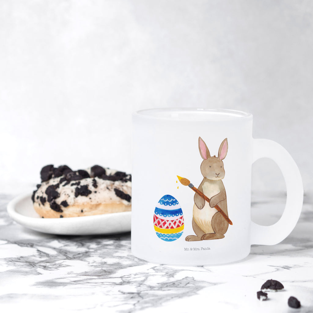 Teetasse Hase Eiermalen Teetasse, Teeglas, Teebecher, Tasse mit Henkel, Tasse, Glas Teetasse, Teetasse aus Glas, Ostern, Osterhase, Ostergeschenke, Osternest, Osterdeko, Geschenke zu Ostern, Ostern Geschenk, Ostergeschenke Kinder, Ostern Kinder, Frohe Ostern, Ostergrüße, Osterblume, Osterei, bemalte Ostereier, Hase, Kaninchen, Eiermalen