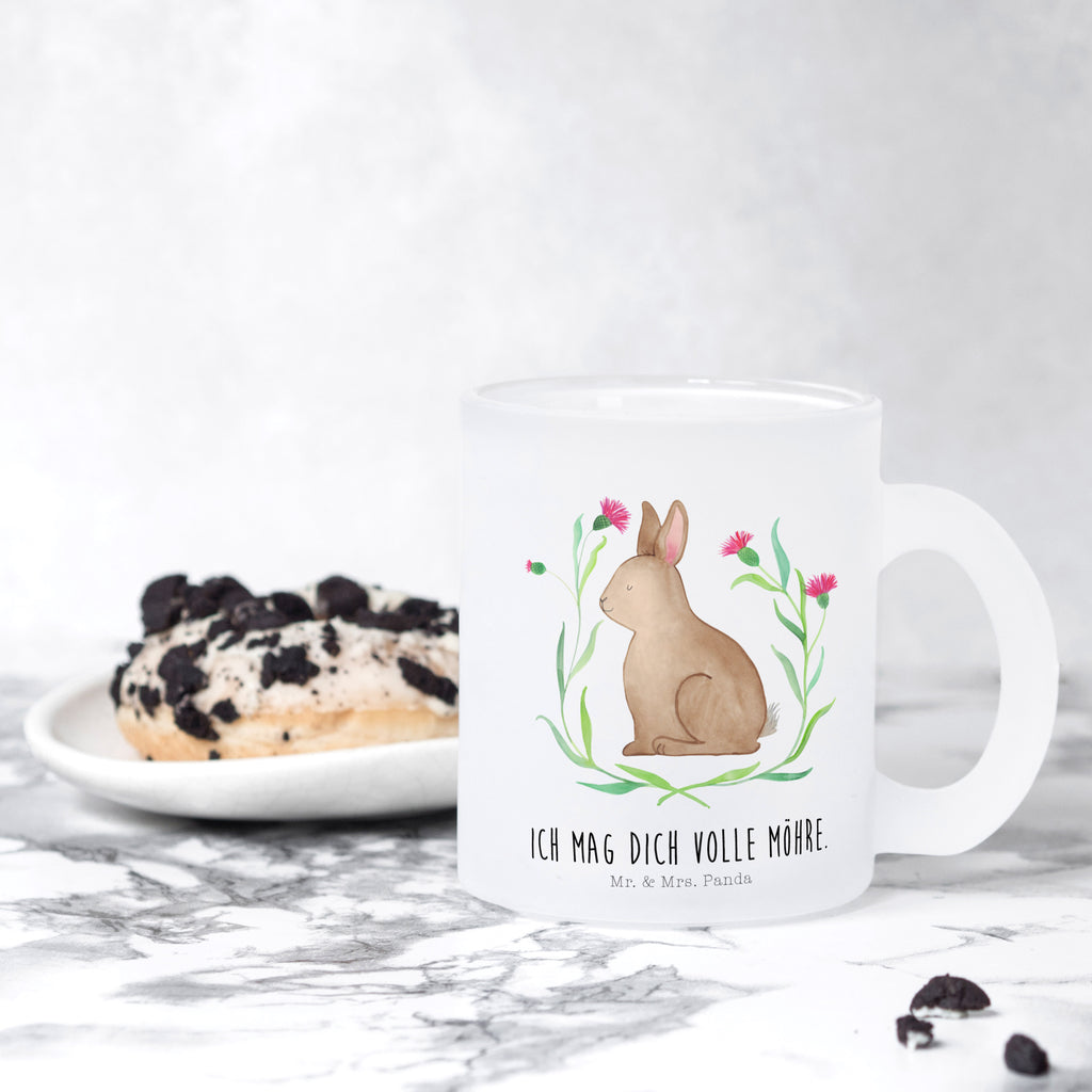 Teetasse Hase sitzend Teetasse, Teeglas, Teebecher, Tasse mit Henkel, Tasse, Glas Teetasse, Teetasse aus Glas, Ostern, Osterhase, Ostergeschenke, Osternest, Osterdeko, Geschenke zu Ostern, Ostern Geschenk, Ostergeschenke Kinder, Ostern Kinder, Frohe Ostern, Ostergrüße, Osterblume, Liebe, Grüße, Hase, Kaninchen