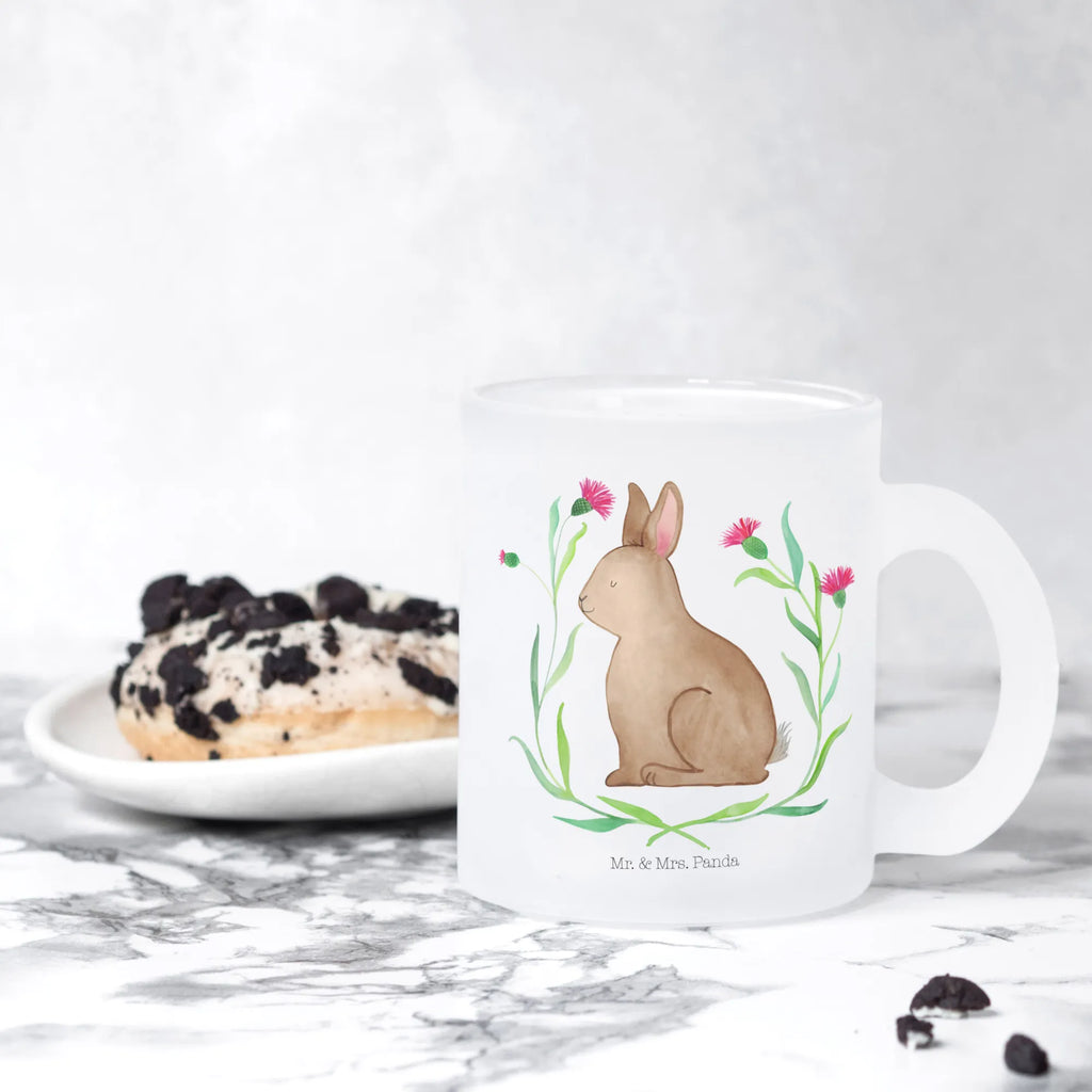 Teetasse Hase sitzend Teetasse, Teeglas, Teebecher, Tasse mit Henkel, Tasse, Glas Teetasse, Teetasse aus Glas, Ostern, Osterhase, Ostergeschenke, Osternest, Osterdeko, Geschenke zu Ostern, Ostern Geschenk, Ostergeschenke Kinder, Ostern Kinder, Frohe Ostern, Ostergrüße, Osterblume, Liebe, Grüße, Hase, Kaninchen