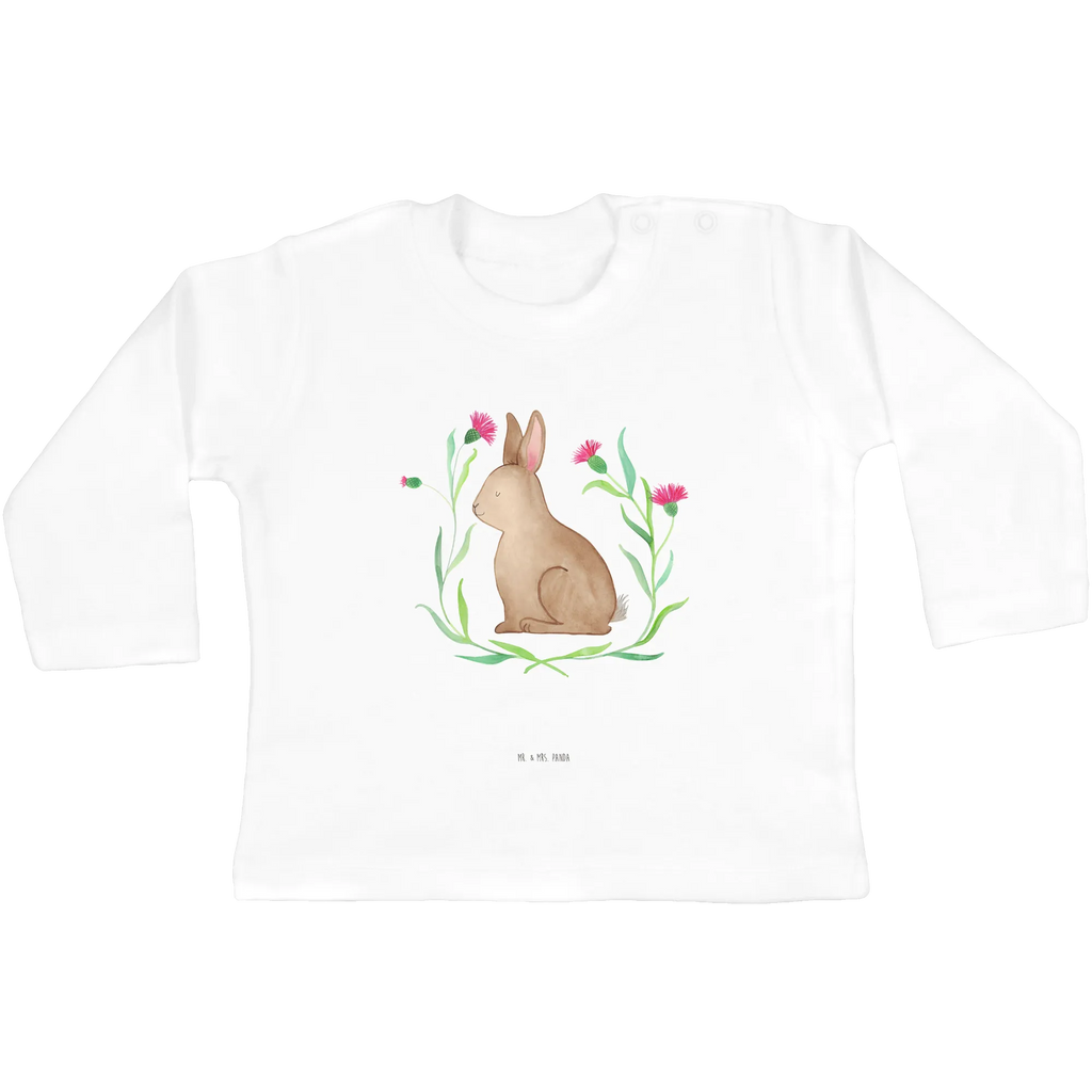 Baby Longsleeve Hase sitzend Mädchen, Jungen, Baby, Langarm, Bio, Kleidung, Ostern, Osterhase, Ostergeschenke, Osternest, Osterdeko, Geschenke zu Ostern, Ostern Geschenk, Ostergeschenke Kinder, Ostern Kinder, Frohe Ostern, Ostergrüße, Osterblume, Liebe, Grüße, Hase, Kaninchen