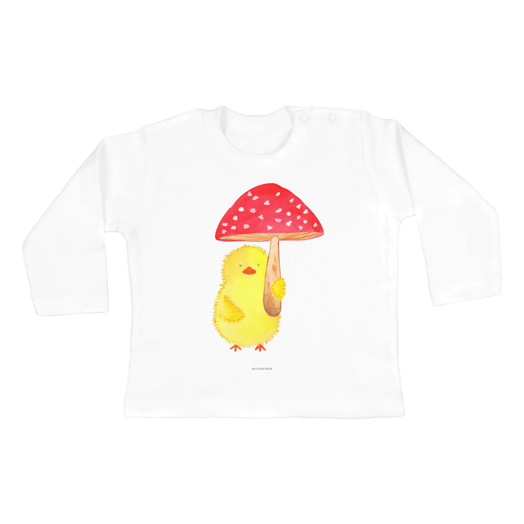 Baby Longsleeve Küken Fliegenpilz Mädchen, Jungen, Baby, Langarm, Bio, Kleidung, Ostern, Osterhase, Ostergeschenke, Osternest, Osterdeko, Geschenke zu Ostern, Ostern Geschenk, Ostergeschenke Kinder, Ostern Kinder, Küken, Fliegenpilz, Glückspilz, Frohe Ostern, Ostergrüße