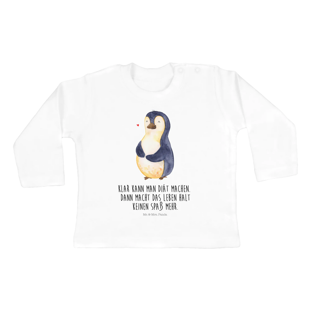 Baby Longsleeve Pinguin Diät Mädchen, Jungen, Baby, Langarm, Bio, Kleidung, Pinguin, Pinguine, Diät, Abnehmen, Abspecken, Gewicht, Motivation, Selbstliebe, Körperliebe, Selbstrespekt