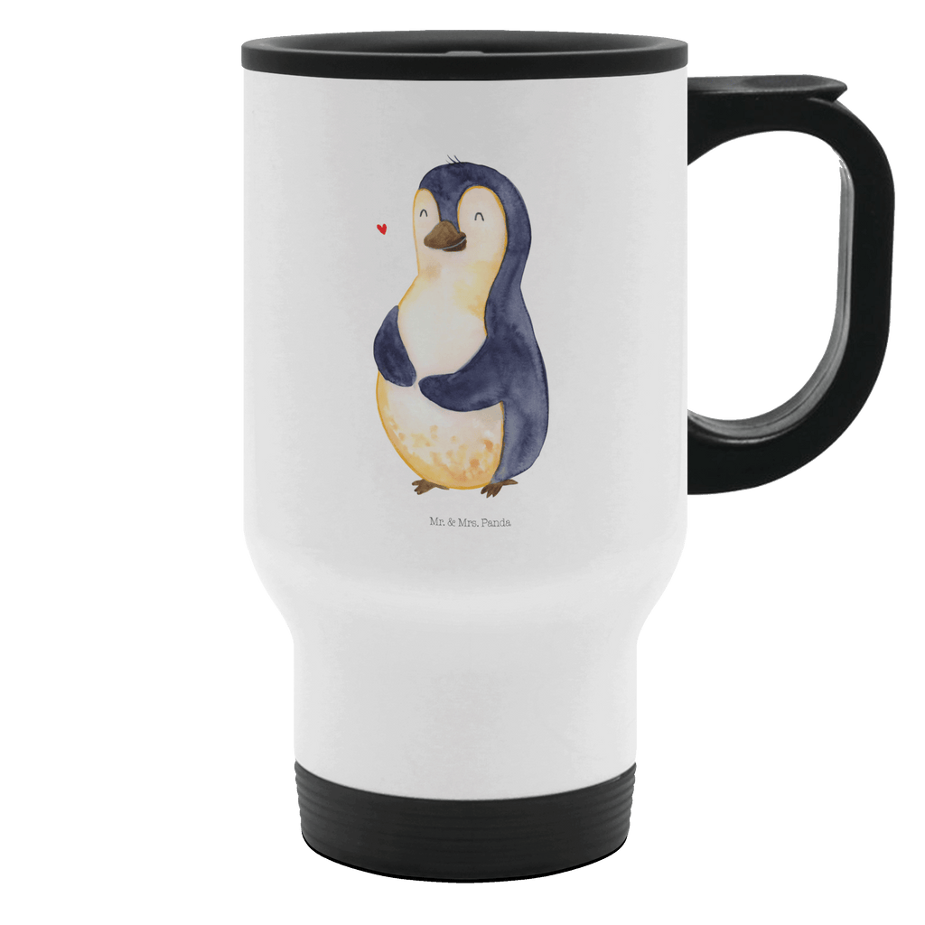 Thermobecher Pinguin Diät Thermobecher, To Go Becher, Thermotasse, Kaffeebecher, Isolierbecher, Thermobecher To Go, Warmhaltetasse, Edelstahlbecher, Reisebecher, Tasse mit Deckel, Thermobecher für 400 ml, Kaffeetasse zum Mitnehmen, Tasse zum Mitnehmen, Spülmaschinenfest, Pinguin, Pinguine, Diät, Abnehmen, Abspecken, Gewicht, Motivation, Selbstliebe, Körperliebe, Selbstrespekt