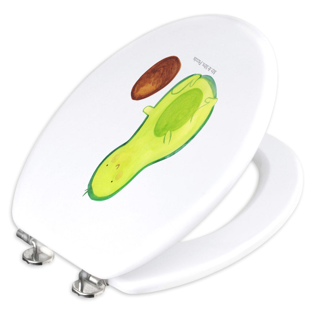 Motiv WC Sitz Avocado Kern rollt Klobrille, Klodeckel, Toilettendeckel, WC-Sitz, Toilette, Avocado, Veggie, Vegan, Gesund, Avocados, Schwanger, Geburt, Geburtstag, Säugling, Kind, erstes Kind, zur Geburt, Schwangerschaft, Babyparty, Baby, große Liebe, Liebe, Love