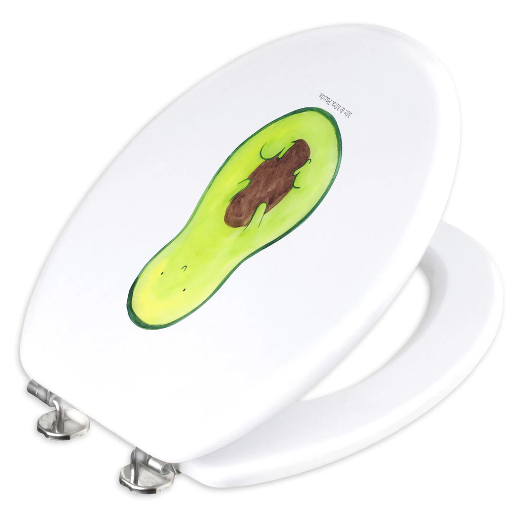 Motiv WC Sitz Avocado Kern Klobrille, Klodeckel, Toilettendeckel, WC-Sitz, Toilette, Avocado, Veggie, Vegan, Gesund, Avokado, Avocadokern, Kern, Pflanze, Spruch Leben