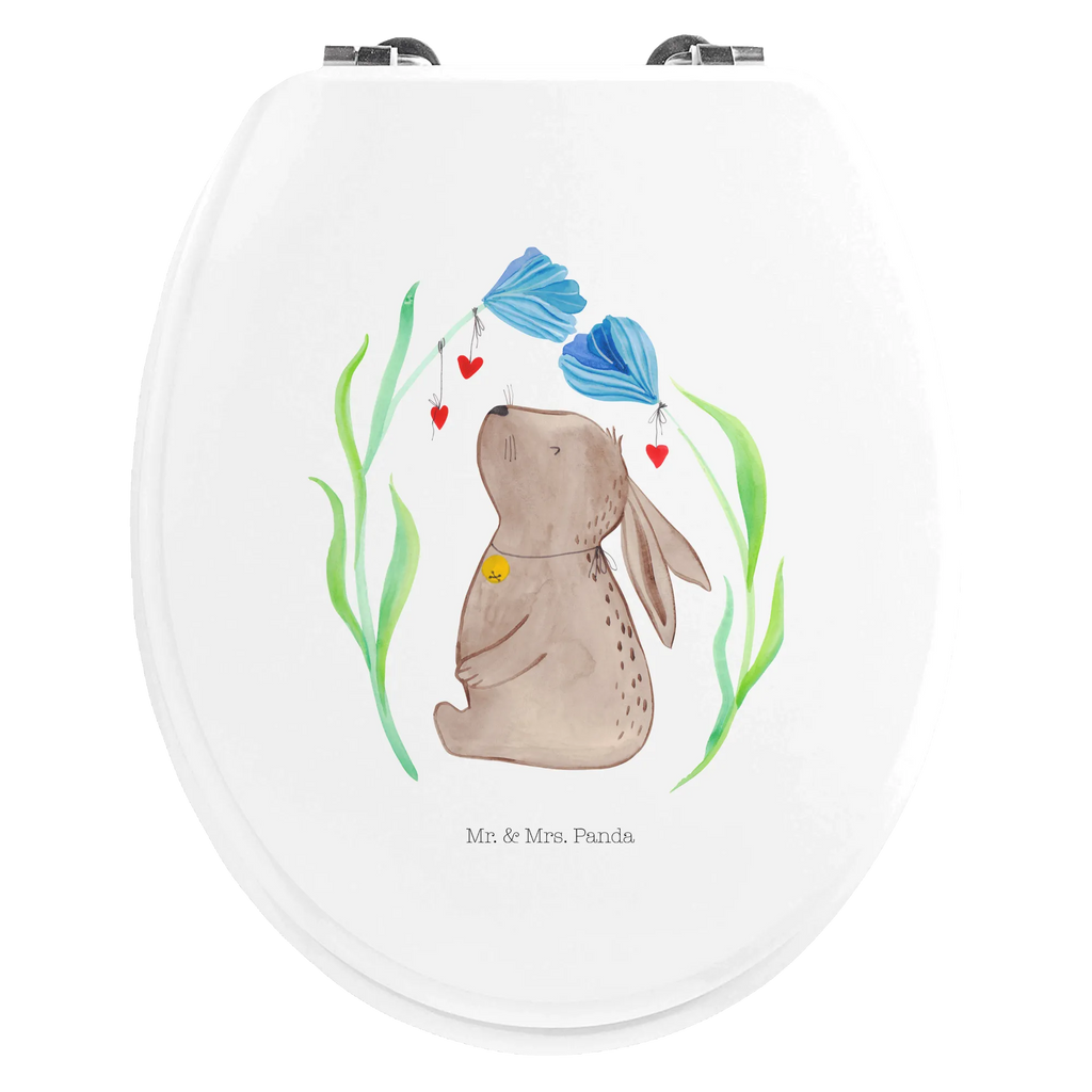 Motiv WC Sitz Hase Blume Klobrille, Klodeckel, Toilettendeckel, WC-Sitz, Toilette, Ostern, Osterhase, Ostergeschenke, Osternest, Osterdeko, Geschenke zu Ostern, Ostern Geschenk, Ostergeschenke Kinder, Ostern Kinder, Hase, Kaninchen, Kind, Taufe, Taufgeschenk, Geburt, Schwangerschaft, erstes Kind, Kindergeburtstag, Geburtstag, Hoffnung, Träume