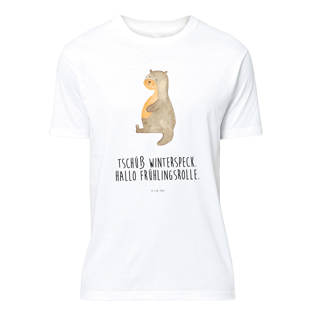 T-Shirt Standard Otter Bauch T-Shirt, Shirt, Tshirt, Lustiges T-Shirt, T-Shirt mit Spruch, Party, Junggesellenabschied, Jubiläum, Geburstag, Herrn, Damen, Männer, Frauen, Schlafshirt, Nachthemd, Sprüche, Otter, Fischotter, Seeotter, Otter Seeotter See Otter