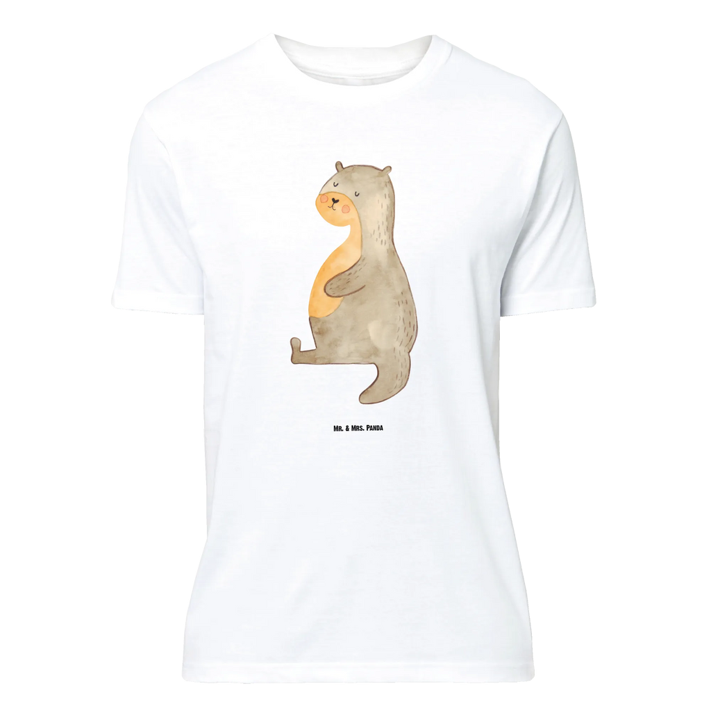 T-Shirt Standard Otter Bauch T-Shirt, Shirt, Tshirt, Lustiges T-Shirt, T-Shirt mit Spruch, Party, Junggesellenabschied, Jubiläum, Geburstag, Herrn, Damen, Männer, Frauen, Schlafshirt, Nachthemd, Sprüche, Otter, Fischotter, Seeotter, Otter Seeotter See Otter