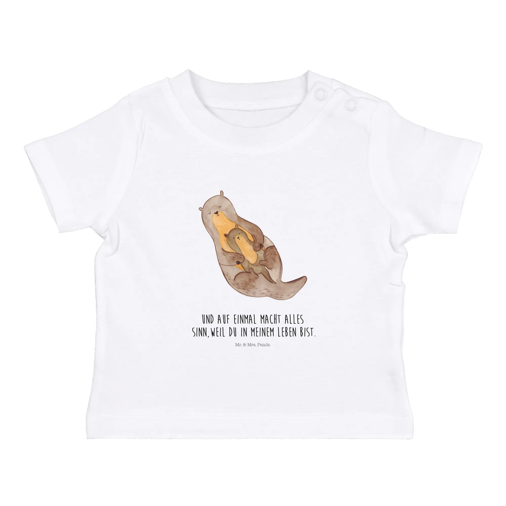 Organic Baby Shirt Otter Kind Baby T-Shirt, Jungen Baby T-Shirt, Mädchen Baby T-Shirt, Shirt, Otter, Fischotter, Seeotter, Otter Seeotter See Otter