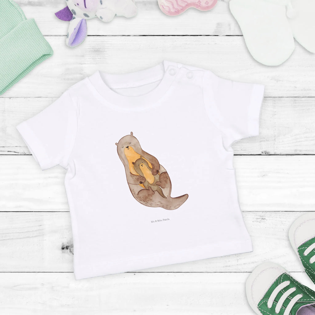 Organic Baby Shirt Otter Kind Baby T-Shirt, Jungen Baby T-Shirt, Mädchen Baby T-Shirt, Shirt, Otter, Fischotter, Seeotter, Otter Seeotter See Otter