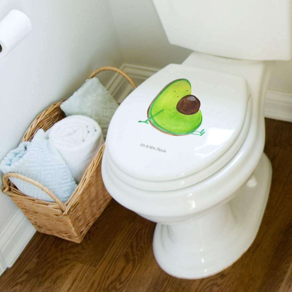 Motiv WC Sitz Avocado Schwangerschaft Klobrille, Klodeckel, Toilettendeckel, WC-Sitz, Toilette, Avocado, Veggie, Vegan, Gesund, schwanger, Schwangerschaft, Babyparty, Babyshower