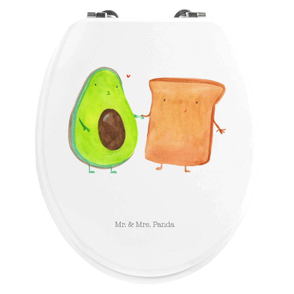 Motiv WC Sitz Avocado Toast Klobrille, Klodeckel, Toilettendeckel, WC-Sitz, Toilette, Avocado, Veggie, Vegan, Gesund, Toast, Toastbrot, Liebespaar, Pärchen, Freund, Freundin, Verlobt, Verlobungsparty, Hochzeit, Hochzeitsgeschenk, Jahrestag, Jahrestagsgeschenk