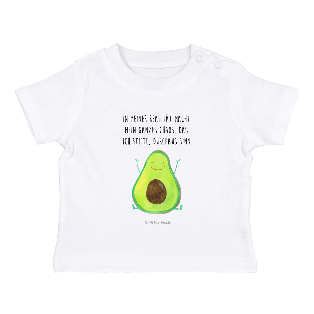 Organic Baby Shirt Avocado Glücklich Baby T-Shirt, Jungen Baby T-Shirt, Mädchen Baby T-Shirt, Shirt, Avocado, Veggie, Vegan, Gesund, Chaos