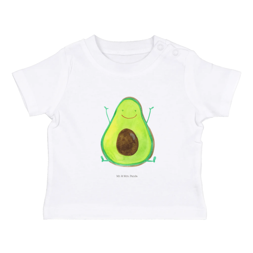 Organic Baby Shirt Avocado Glücklich Baby T-Shirt, Jungen Baby T-Shirt, Mädchen Baby T-Shirt, Shirt, Avocado, Veggie, Vegan, Gesund, Chaos