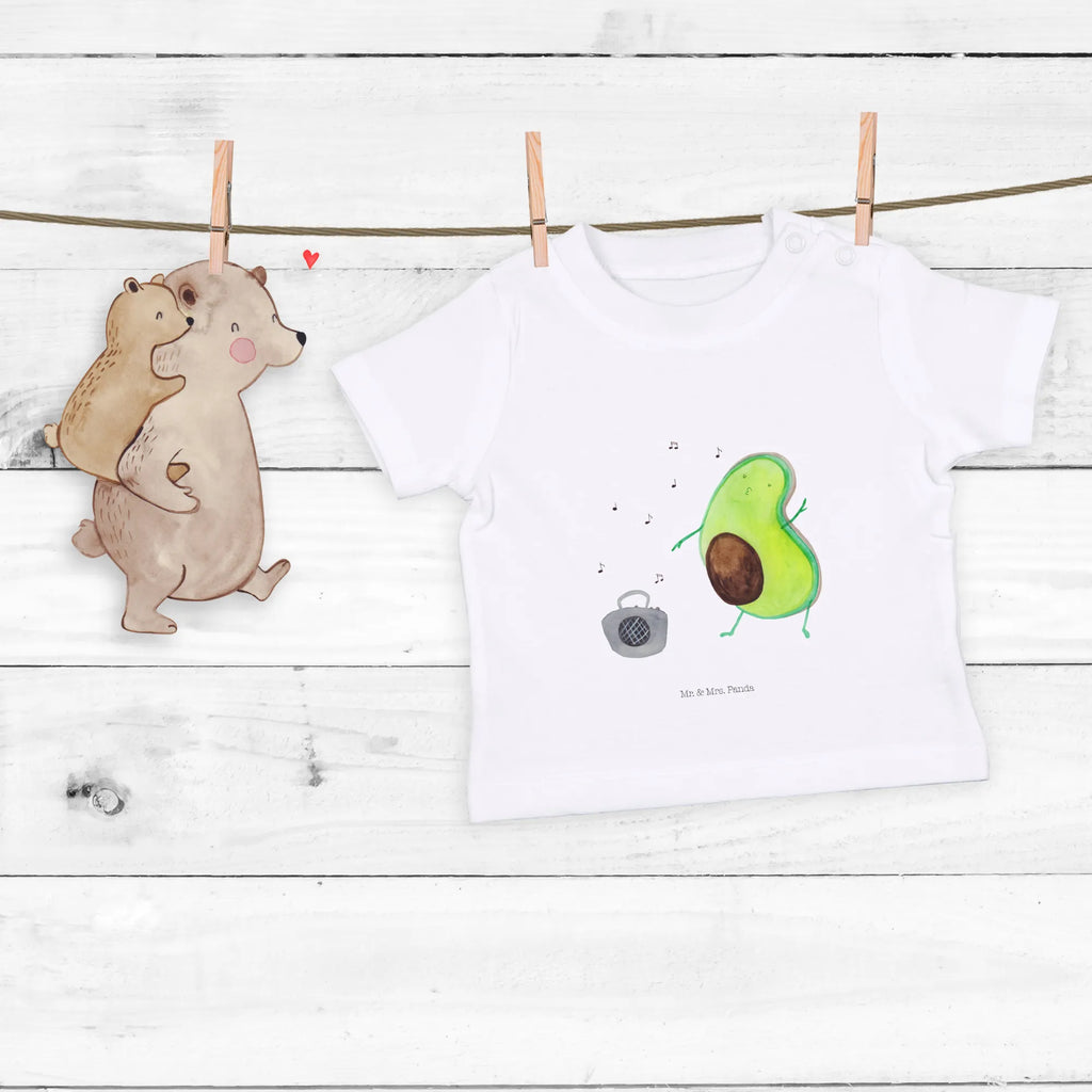 Organic Baby Shirt Avocado Tanzen Baby T-Shirt, Jungen Baby T-Shirt, Mädchen Baby T-Shirt, Shirt, Avocado, Veggie, Vegan, Gesund