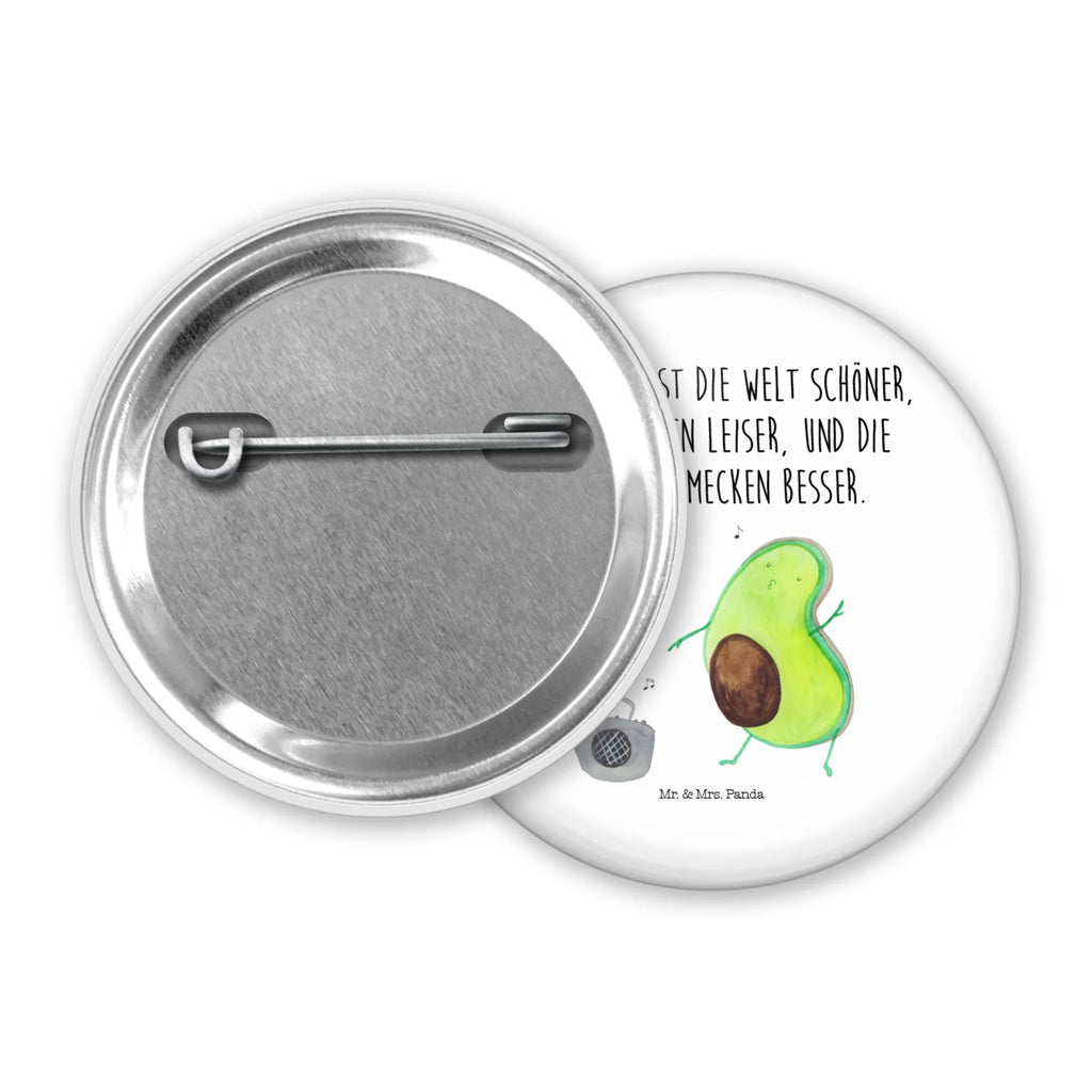 Button Avocado tanzt 50mm Button, Button, Pin, Anstecknadel, Avocado, Veggie, Vegan, Gesund