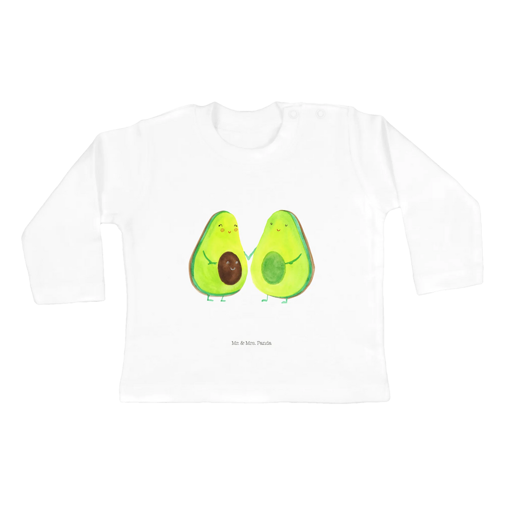 Baby Longsleeve Avocado Pärchen Mädchen, Jungen, Baby, Langarm, Bio, Kleidung, Avocado, Veggie, Vegan, Gesund, Avocuddle, Liebe, Schwangerschaft, Familie, Babyshower, Babyparty, Hochzeit, Kinder, Avocados, Geburt