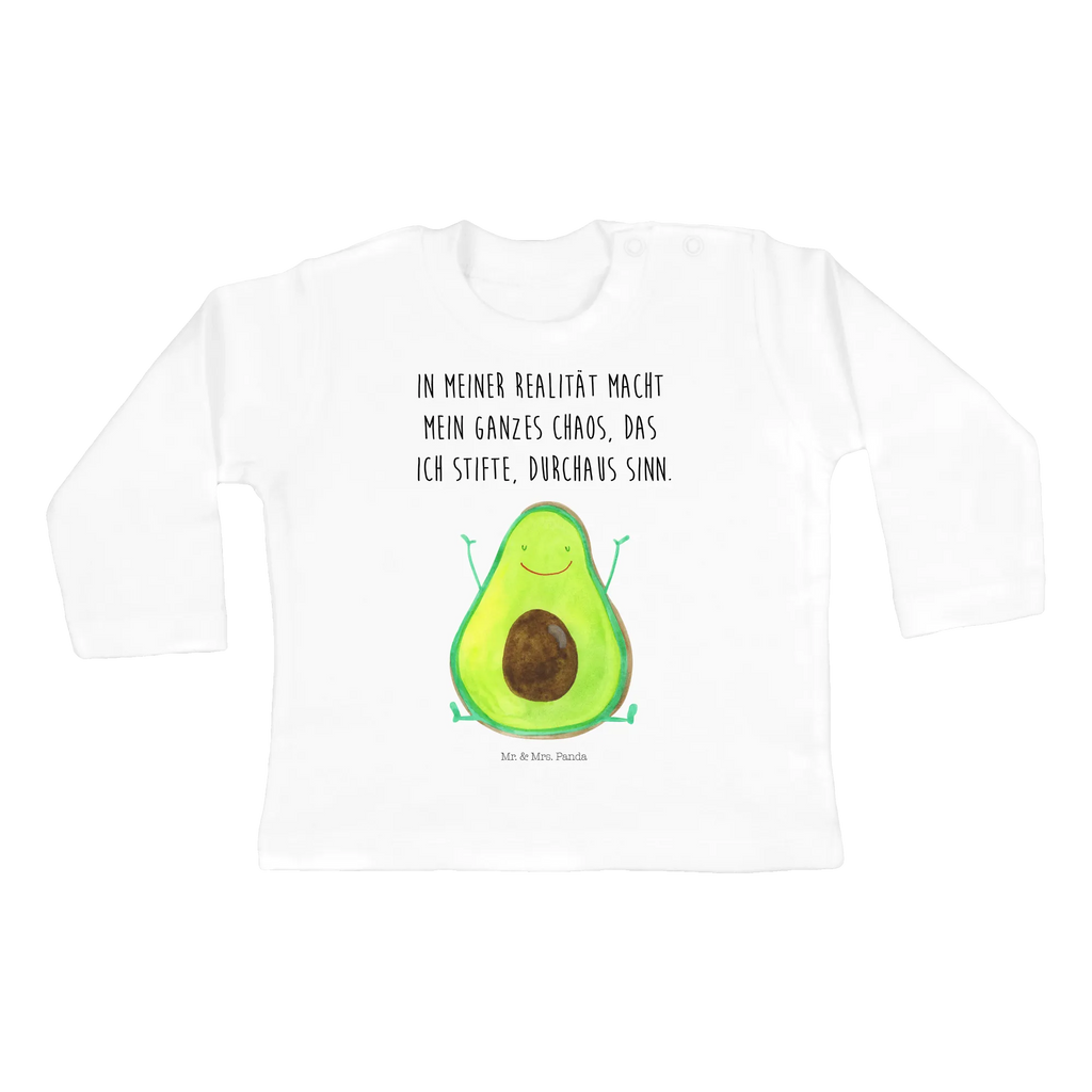 Baby Longsleeve Avocado Happy Mädchen, Jungen, Baby, Langarm, Bio, Kleidung, Avocado, Veggie, Vegan, Gesund, Chaos