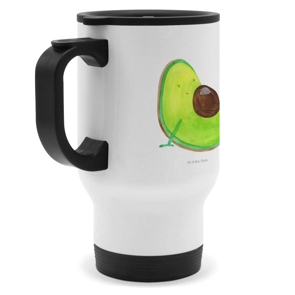 Thermobecher Avocado schwanger Thermobecher, To Go Becher, Thermotasse, Kaffeebecher, Isolierbecher, Thermobecher To Go, Warmhaltetasse, Edelstahlbecher, Reisebecher, Tasse mit Deckel, Thermobecher für 400 ml, Kaffeetasse zum Mitnehmen, Tasse zum Mitnehmen, Spülmaschinenfest, Avocado, Veggie, Vegan, Gesund, schwanger, Schwangerschaft, Babyparty, Babyshower