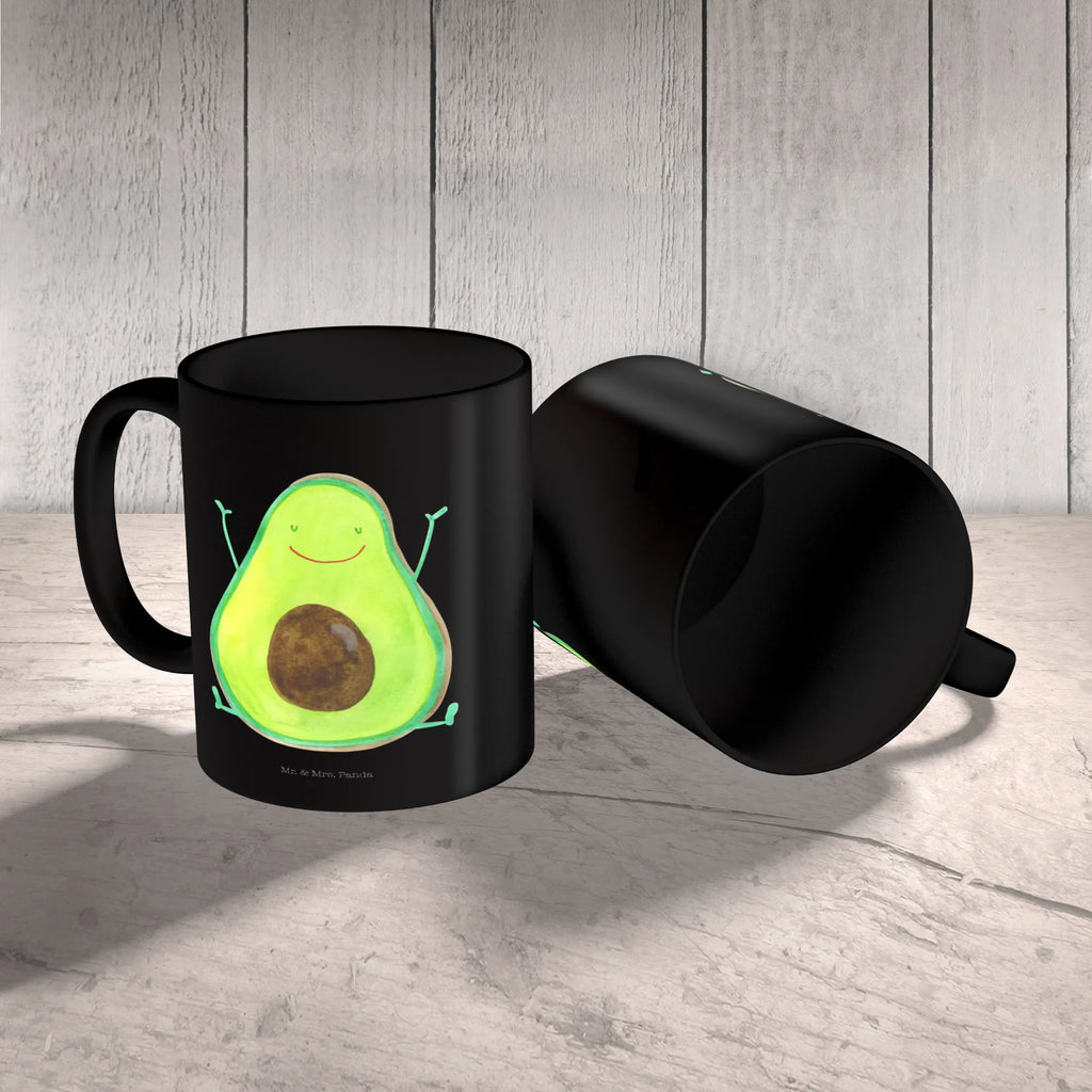 Tasse Avocado Glücklich Tasse, Kaffeetasse, Teetasse, Becher, Kaffeebecher, Teebecher, Keramiktasse, Porzellantasse, Büro Tasse, Geschenk Tasse, Tasse Sprüche, Tasse Motive, Kaffeetassen, Tasse bedrucken, Designer Tasse, Cappuccino Tassen, Schöne Teetassen, Avocado, Veggie, Vegan, Gesund, Chaos