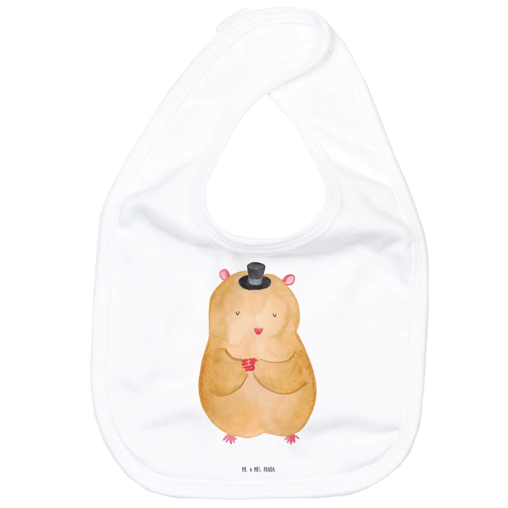 Organic Babylätzchen Hamster Hut Baby, Lätzchen, Spucktuch, Sabberlätzchen, Klettlätzchen, Babygeschenk, Baby Lätzchen, Geschenk für Geburt, Geschenk zur Geburt, Baby Spucktuch, Babyausstattung, Geschenkidee für Babyparty, Tiermotive, Gute Laune, lustige Sprüche, Tiere, Hamster, Hut, Magier, Zylinder, Zwerghamster, Zauberer