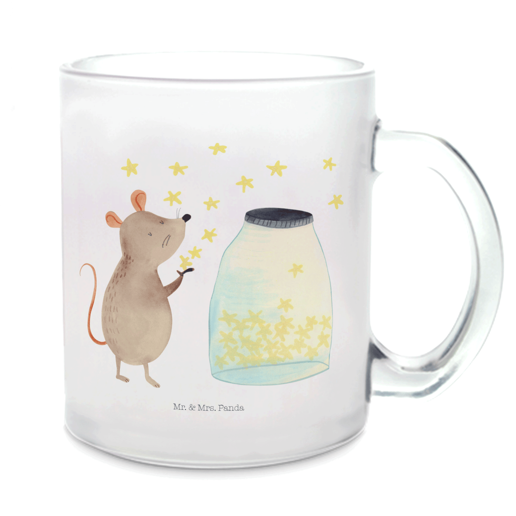 Teetasse Maus Sterne Teetasse, Teeglas, Teebecher, Tasse mit Henkel, Tasse, Glas Teetasse, Teetasse aus Glas, Tiermotive, Gute Laune, lustige Sprüche, Tiere, Maus, Sterne, Wunsch, Kind, Taufe, Taufgeschenk, Geburt, Schwangerschaft, erstes Kind, Kindergeburtstag, Geburtstag, Hoffnung, Träume