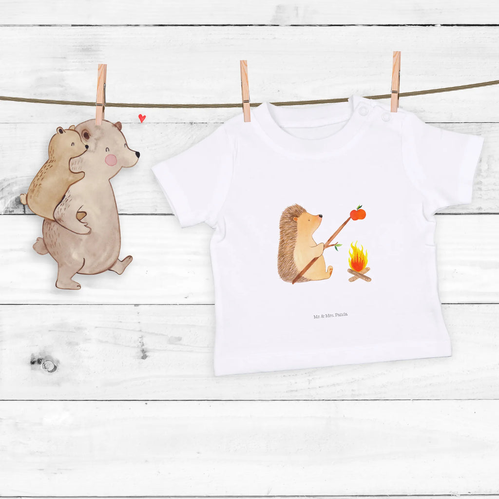 Organic Baby Shirt Igel Grillen Baby T-Shirt, Jungen Baby T-Shirt, Mädchen Baby T-Shirt, Shirt, Tiermotive, Gute Laune, lustige Sprüche, Tiere, Igel, Grillen, Ziele, Motivation, arbeitslos, Sinn des Lebens, Spruch