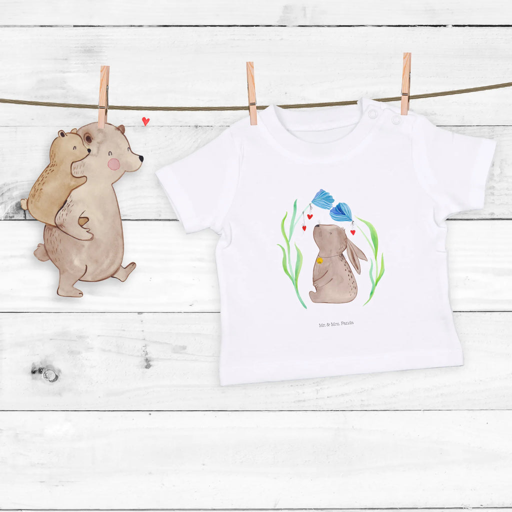 Organic Baby Shirt Hase Blume Baby T-Shirt, Jungen Baby T-Shirt, Mädchen Baby T-Shirt, Shirt, Ostern, Osterhase, Ostergeschenke, Osternest, Osterdeko, Geschenke zu Ostern, Ostern Geschenk, Ostergeschenke Kinder, Ostern Kinder, Hase, Kaninchen, Kind, Taufe, Taufgeschenk, Geburt, Schwangerschaft, erstes Kind, Kindergeburtstag, Geburtstag, Hoffnung, Träume