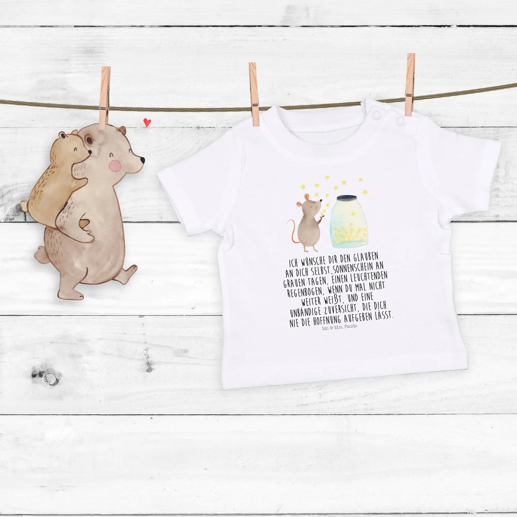 Organic Baby Shirt Maus Sterne Baby T-Shirt, Jungen Baby T-Shirt, Mädchen Baby T-Shirt, Shirt, Tiermotive, Gute Laune, lustige Sprüche, Tiere, Maus, Sterne, Wunsch, Kind, Taufe, Taufgeschenk, Geburt, Schwangerschaft, erstes Kind, Kindergeburtstag, Geburtstag, Hoffnung, Träume