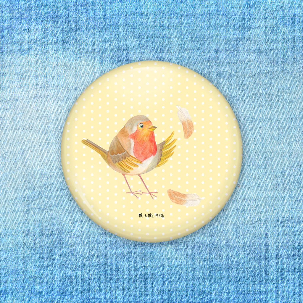 Button Rotkehlchen mit Federn 50mm Button, Button, Pin, Anstecknadel, Tiermotive, Gute Laune, lustige Sprüche, Tiere, What if i fall, Rotkehlchen, Spruch Motivation, Spruch Mut, Vogel, Motivation Sprüche, Motivationsbilder, fliegen